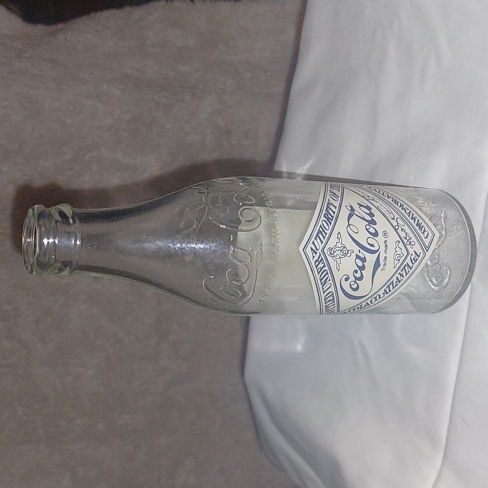 Vintage Rare Coca Cola Bottles 75 Anniversary